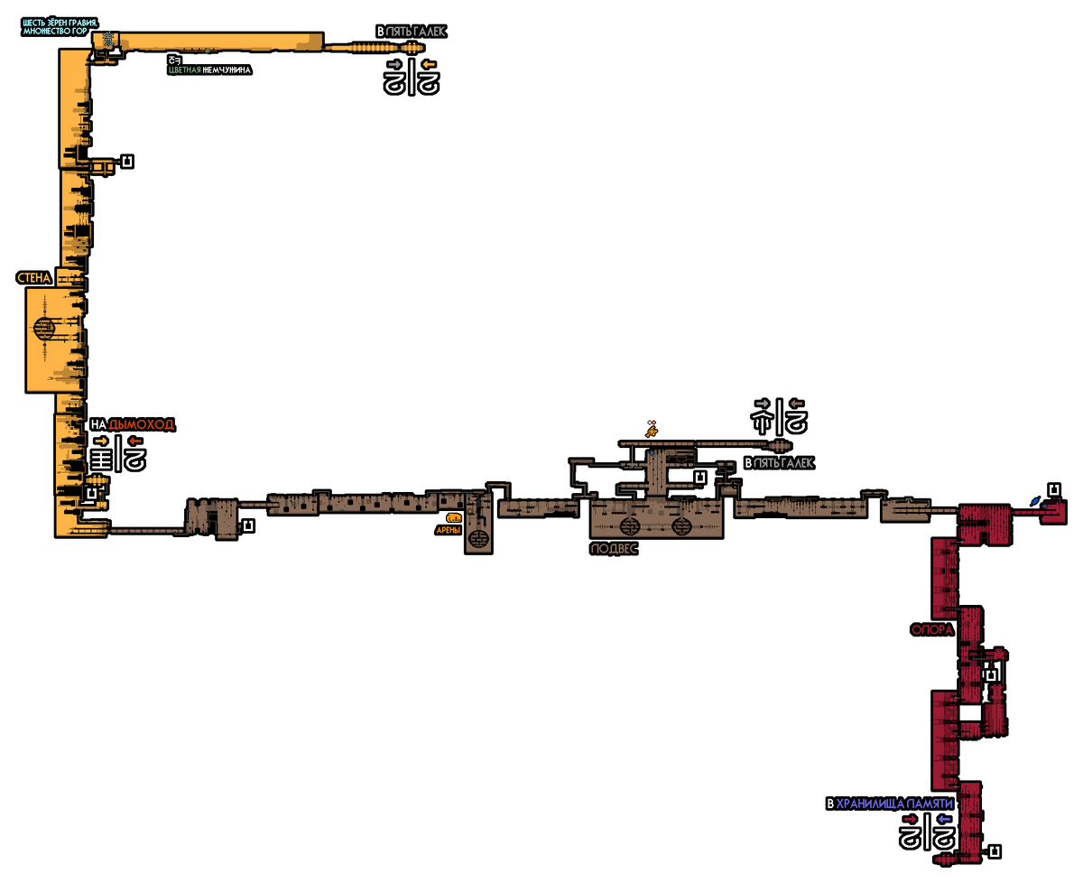 Вся карта rain world