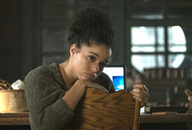 Nicole Warren portrayed by Alisha Wainwright