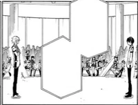 Kirihara about to fight Ikki