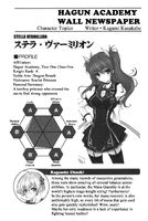 Stella Vermillion (Statistics)