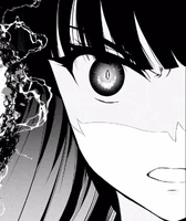 Nene threatening Akatsuki.