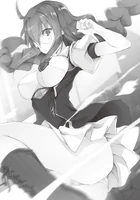 Touka avoiding rocks