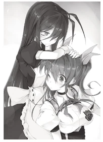 Yui teaching Stella to control her heartbeat