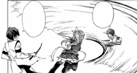 Stella surprised by Ikki's power