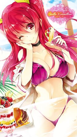 Stella Vermilion -- Rakudai Kishi no Eiyuutan by DinocoZero on DeviantArt