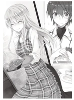 Ikki looking surprised at Edelweiss