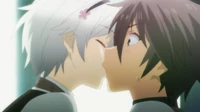 Shizuku kisses her brother