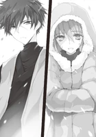 Ouma standing before Charlotte
