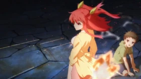 Stella defends a child
