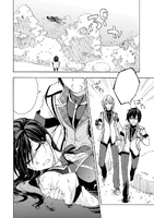 Nagi surprised as the stalker knocks herself unconscious
