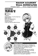 Shizuku Kurogane (Statistics)
