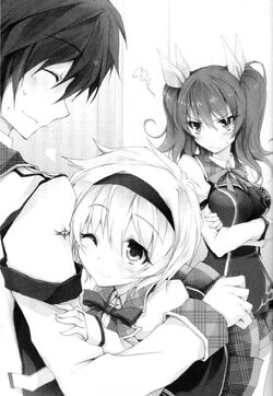 toudou kirin, kurogane shizuku, and suginami ikaruga (rakudai