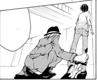 Arisu stops Ikki's movement