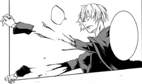 Bishou's hand cut off