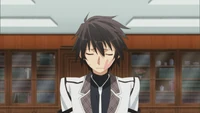 Ikki's face after being slapped by Stella