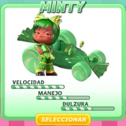 Minty en el juego (Hacer click en la imagen para jugar Sugar Rush).