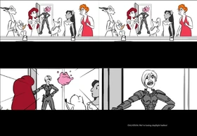 Calhoun escena eliminada