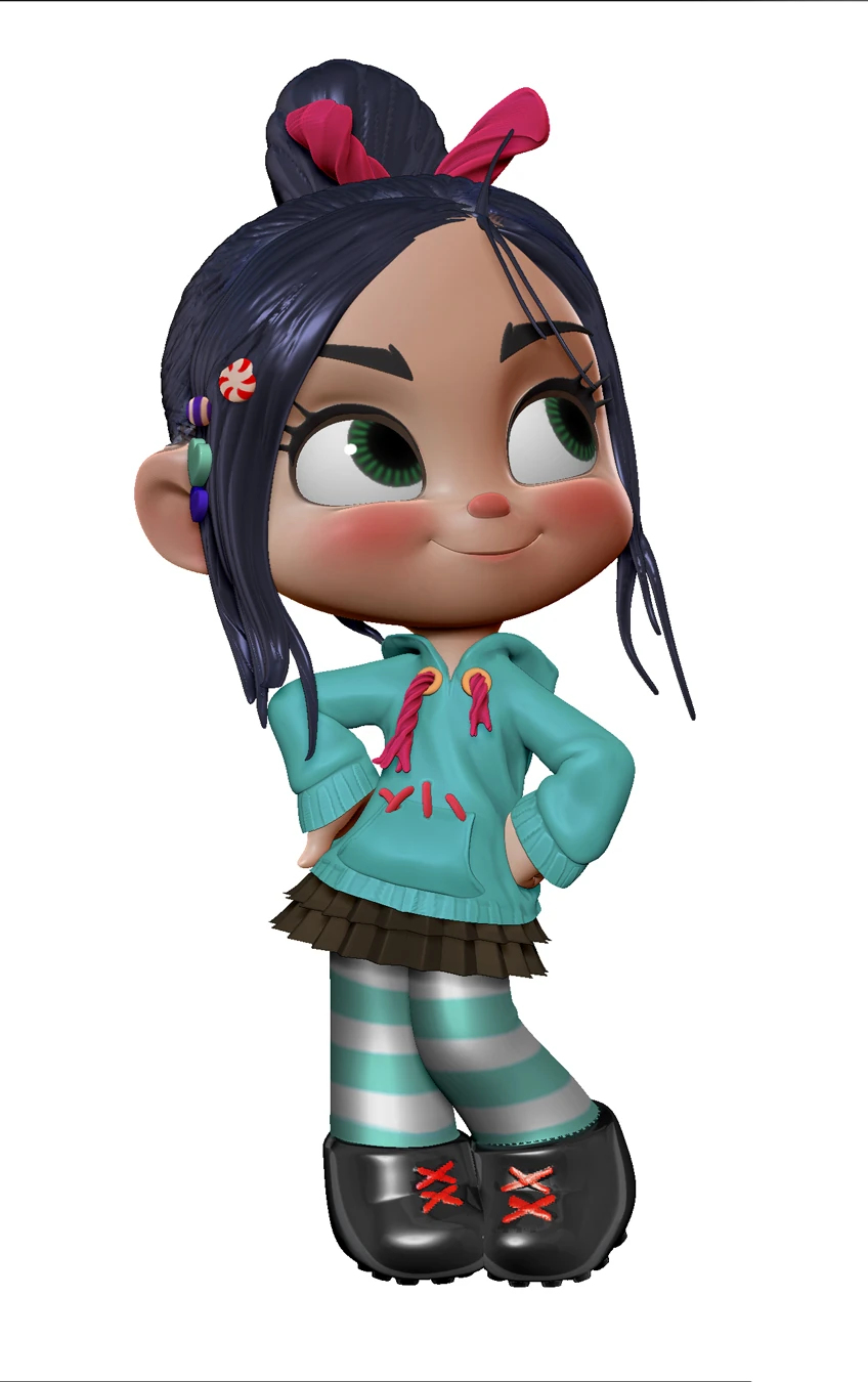 Vanellope von Schweetz | Wiki Ralph El Demoledor | Fandom, image size:848x1350