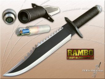 Rambo II Knife, Rambo Wiki