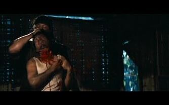 Rambo fatality/The throat rip from Rambo 4