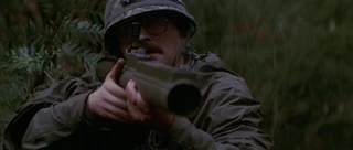 Earl fires the M72 LAW in First Blood.