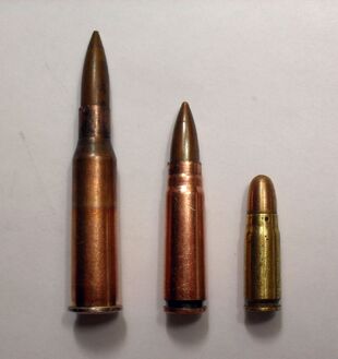 7.62x54R next to 7.62x39 and 7.62x25.