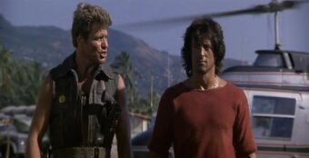 John Rambo On Rambo First Blood Part Ii Rambo Wiki Fandom