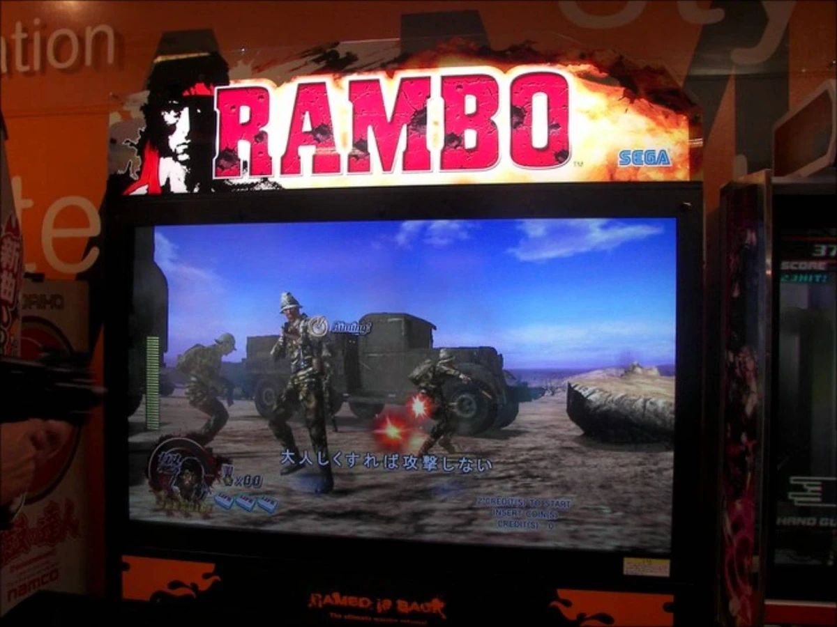 Rambo (Sega arcade) Rambo Wiki Fandom
