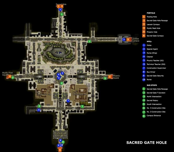 Sacred Gate Hole RAN Samba Wiki Fandom