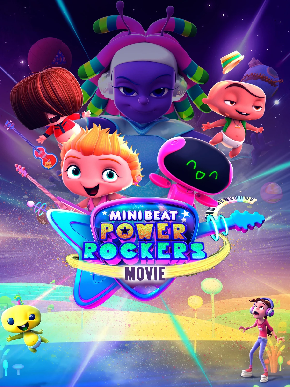 Mini Beat Power Rockers The Movie - 1200