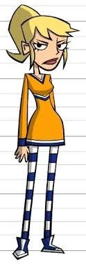 Nameless Girl with Blonde Ponytail