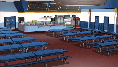 Anime Cafeteria / Canteen Prop Pack #Canteen#Cafeteria#Anime#Prop |  Restaurant interior design, Bar design restaurant, Cafe interior design