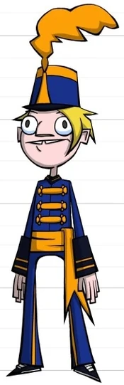 Bucky in Band Uniform