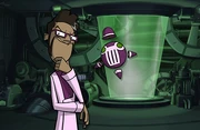 Otto (right) with Viceroy.