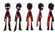 Model Sheet (ninja)