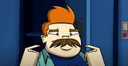 Never apply a fake mustache with McStick-it Mega Glue!