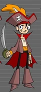 Vampire pirate costume