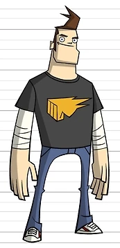 Bash Johnson | Randy Cunningham: 9th Grade Ninja Wiki | Fandom