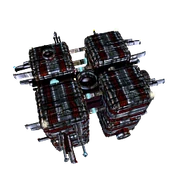 Вид Блазера в космосе