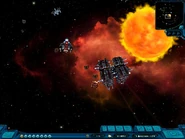 BlazerWar.jpg (89 КБ) Сражение с Блазером в космосе