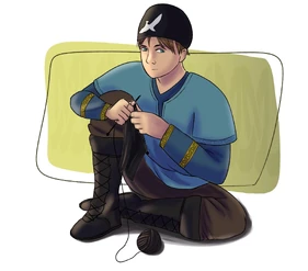 This art is by an artist called oliveoil2x.