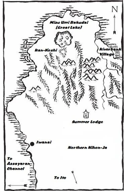 Ran-Koshi is shown in the upper half of the map.