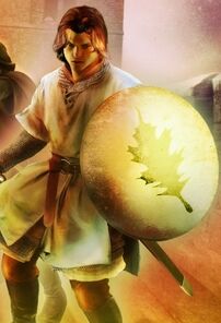 Horace who defeats him