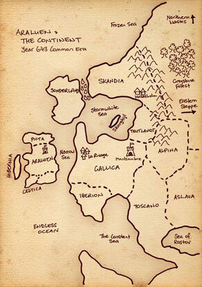 Ranger S Apprentice Map Of Araluen Araluen | Flanagan Wiki | Fandom