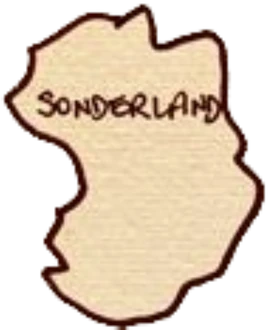 A map of Sonderland.