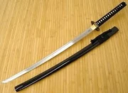 A katana.