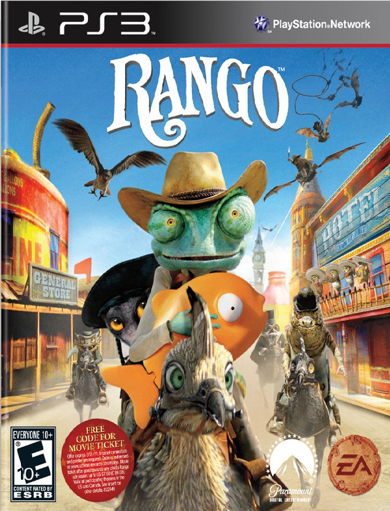 Rango online video game
