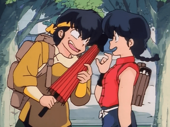 Enter Ryoga The Eternal Lost Boy Ranma Wiki Fandom Bent on destroying ranma's happiness, ryoga sends ranma a letter challenging him, and the two battle on the grounds of furinkan high school. eternal lost boy ranma wiki fandom
