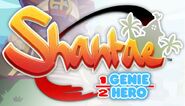 The main title of Shantae: Half-Genie Hero.