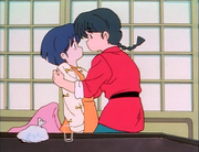 Ranma holds Akane - Sneeze Me Squeeze Me Please Me